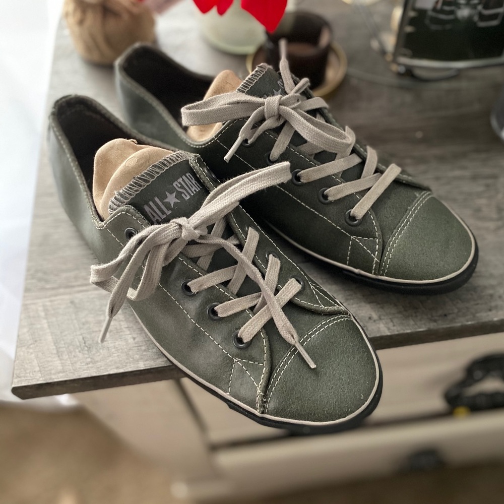 Leather Converse Shoes